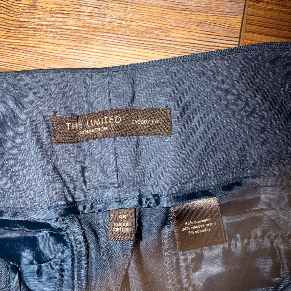 The Limited Cassidy Fit Blue Navy Women's Pants - Picture 4 of 5
